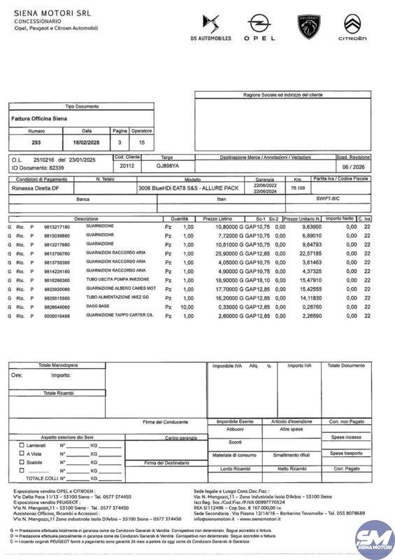 Peugeot 3008 BlueHDi 130 S&S EAT8 Allure Pack