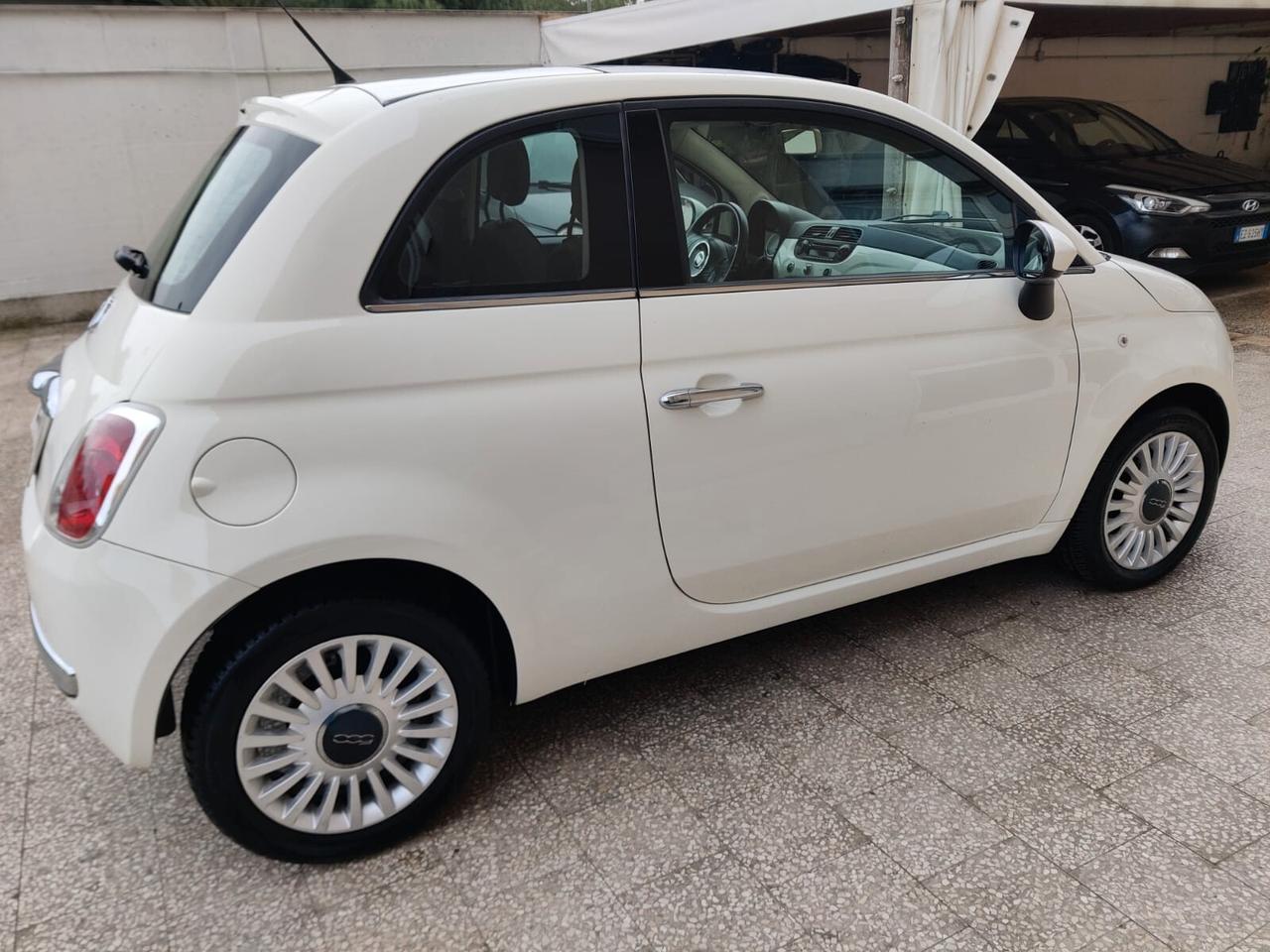 Fiat 500 benz tetto panoramico