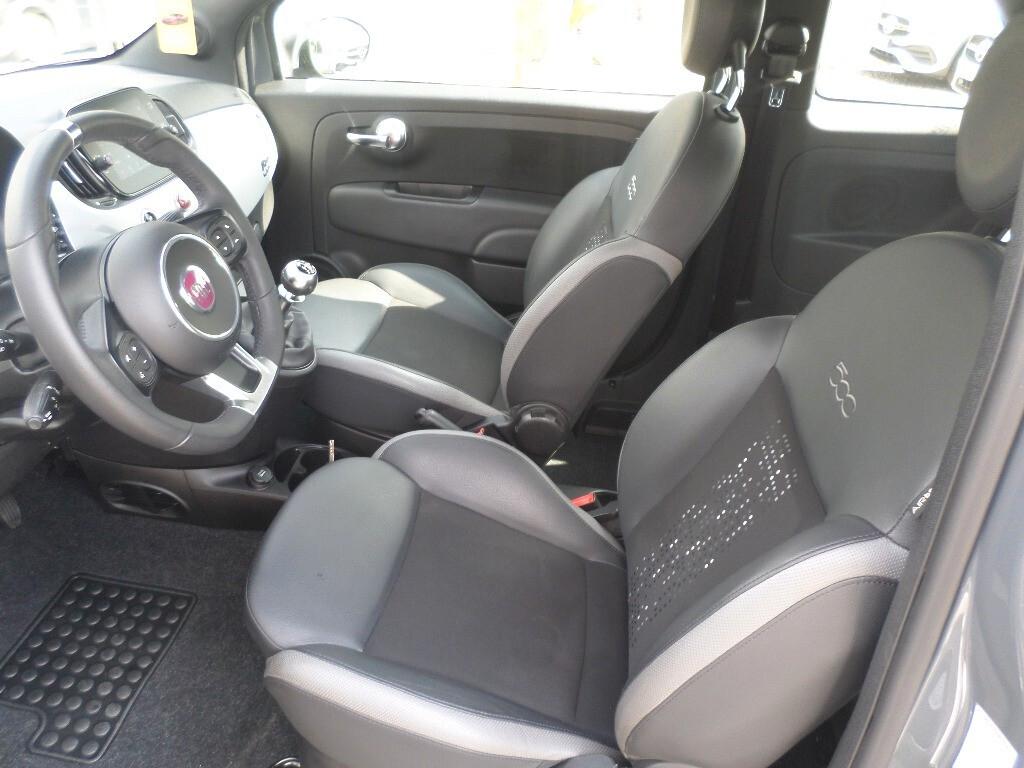 Fiat 500 1.0 Hybrid Red