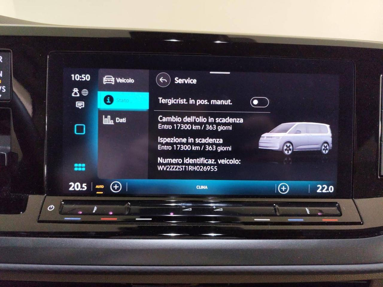 Volkswagen Multivan T7 2.0 tdi Space 150cv 7 Posti