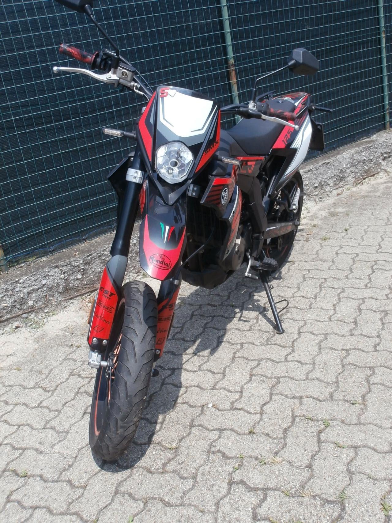 F.b. Mondial SMX 125 del 2021 compreso trapasso-tagliando-garanzia