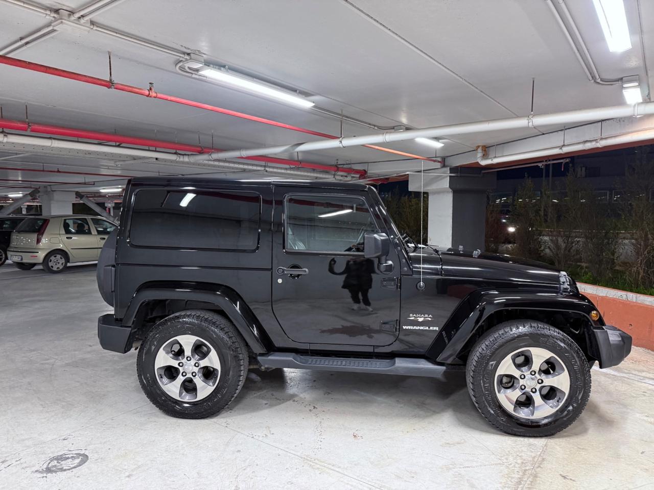 Jeep Wrangler 2.8 CRD 200cv Sahara - GANCIO TRAINO
