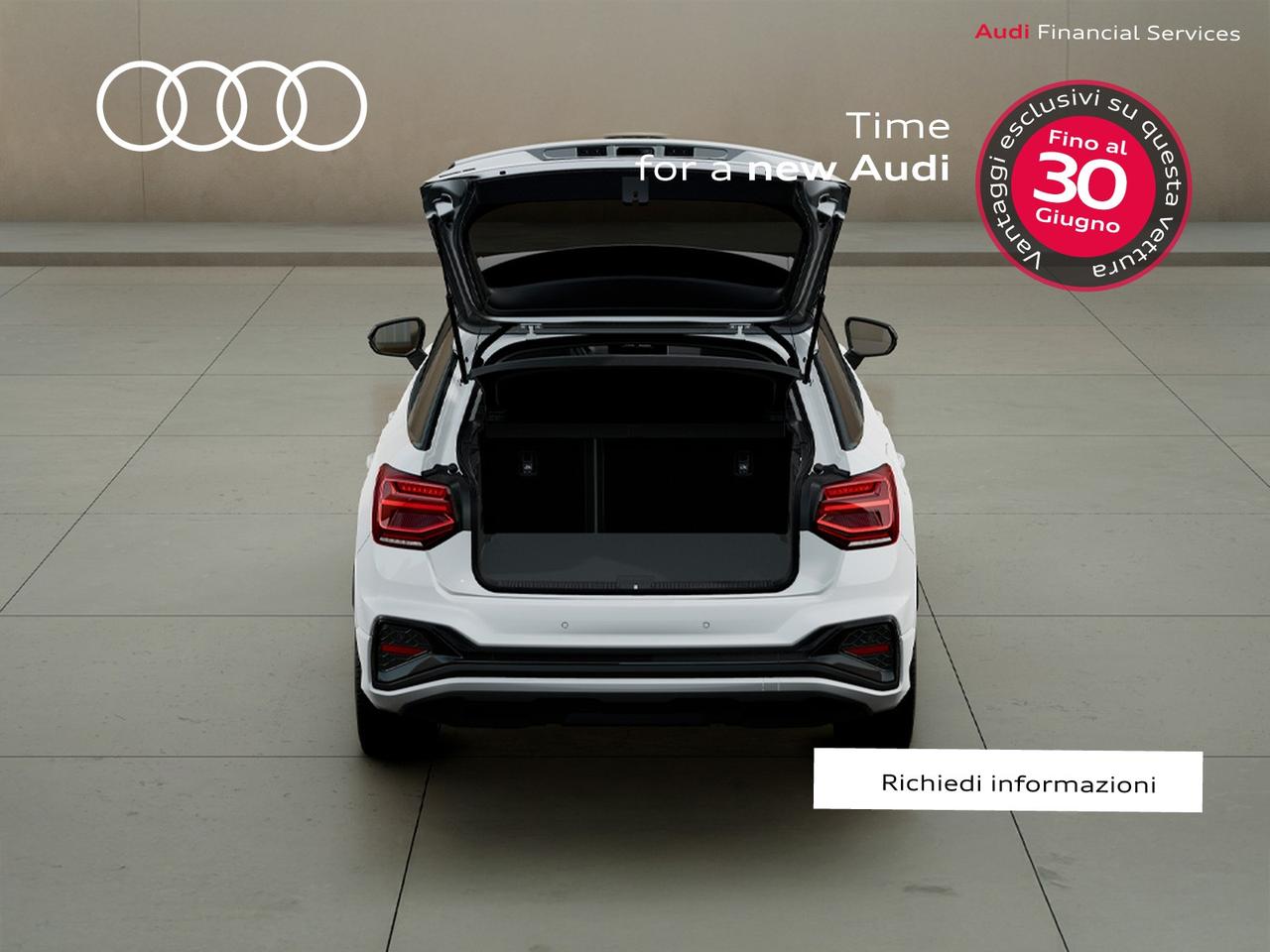 Audi Q2 30 2.0 tdi identity black