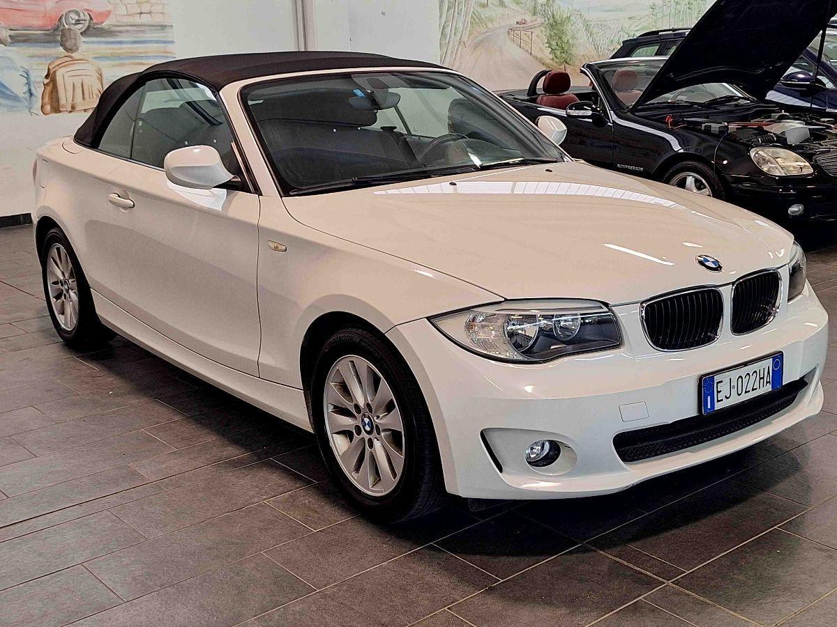 BMW 118d 2.0 143CV CABRIO - UNICO-PROPRIETARIO - OTTIME CONDIZIONI -