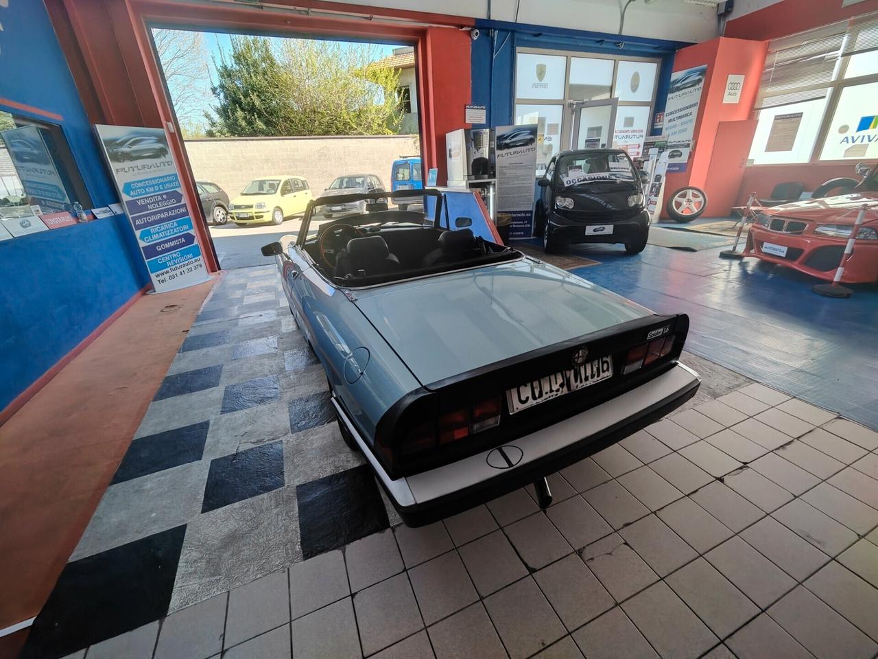 Alfa Romeo Spider Aerodinamica ASI