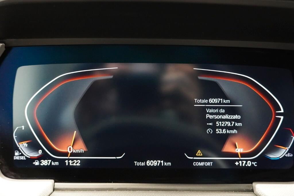 BMW 216D GRAN COUPE 115CV STEPTRONIC BUSINESS ADVANTAGE ( FARI LED - BMW DIGITAL COCKPIT - ACTIVE CRUISE - AMBIENT LIGHTS - PELLE - NAVI - MIRROR - PARK ASSISTANT - TELECAMERA POST. - CERCHI 17 )