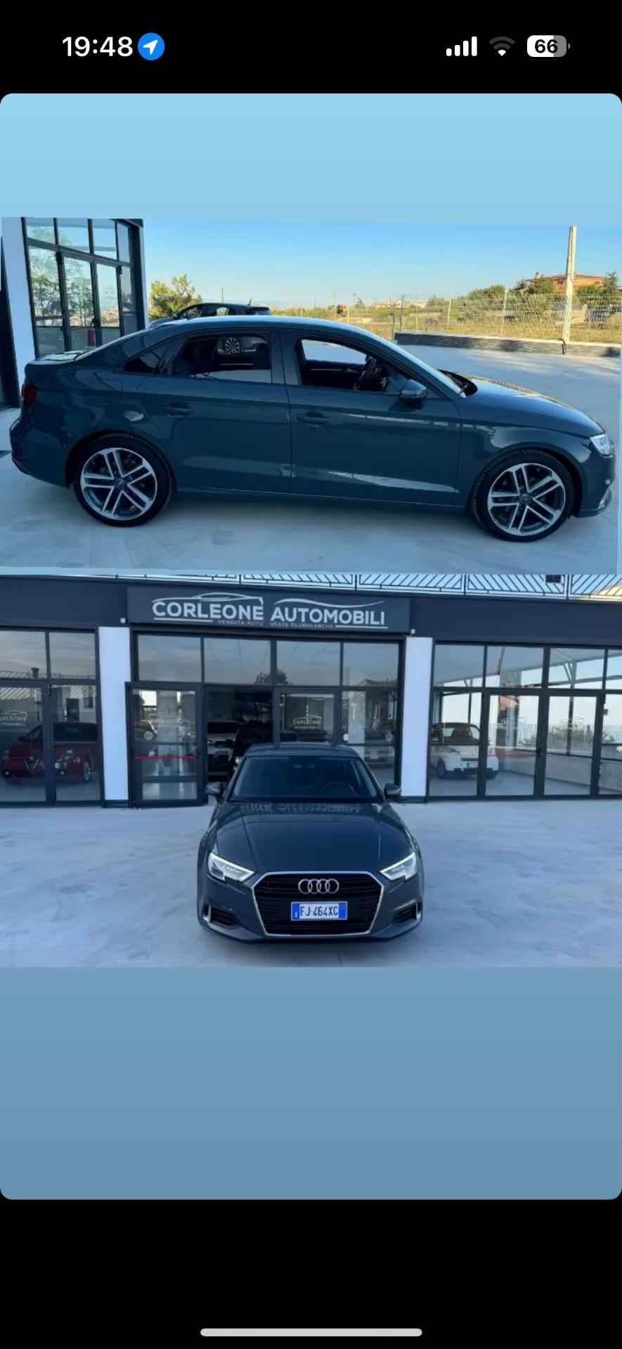 Audi A3 Sedan 1.6 TDI 116 CV S tronic Sport