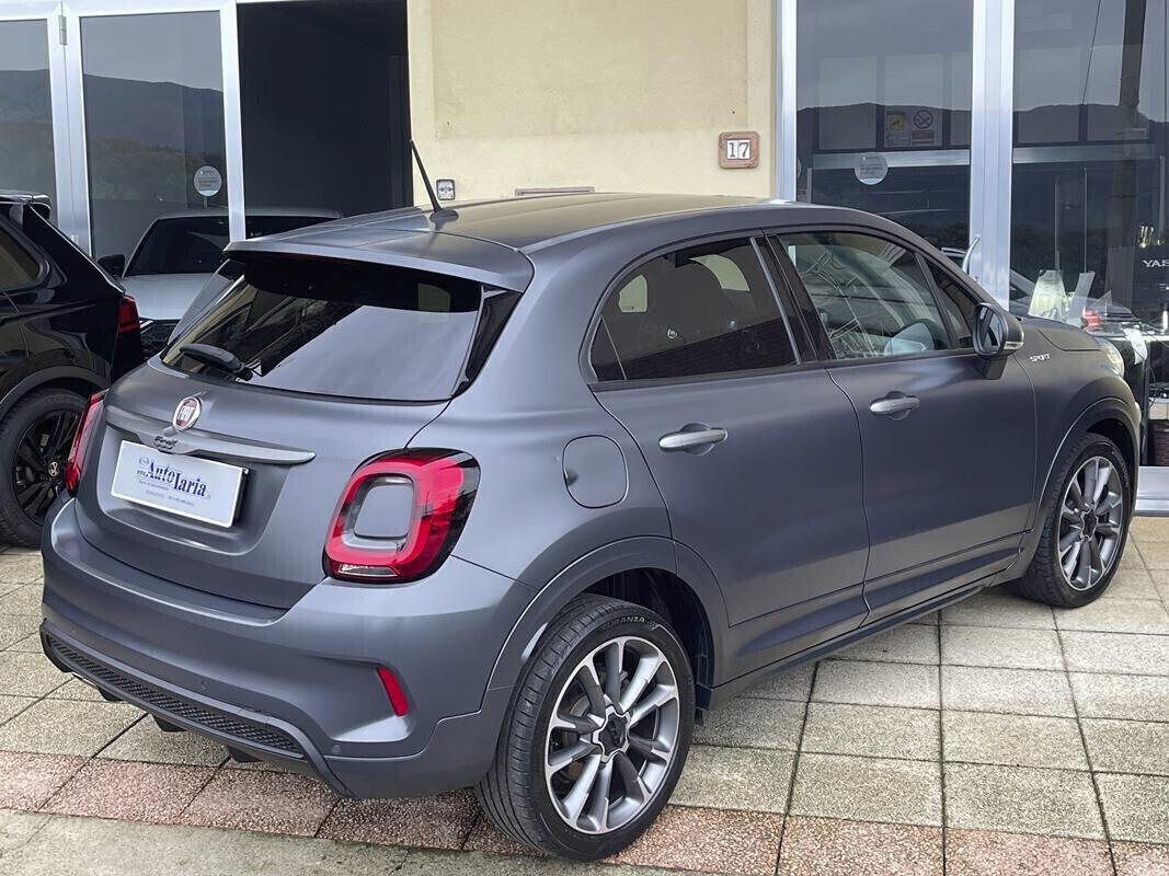 Fiat 500X 1.6 MultiJet 130 CV Sport Fari Full LED, Retrocamera, Navigatore, Cerchi 18, Grigio opaco