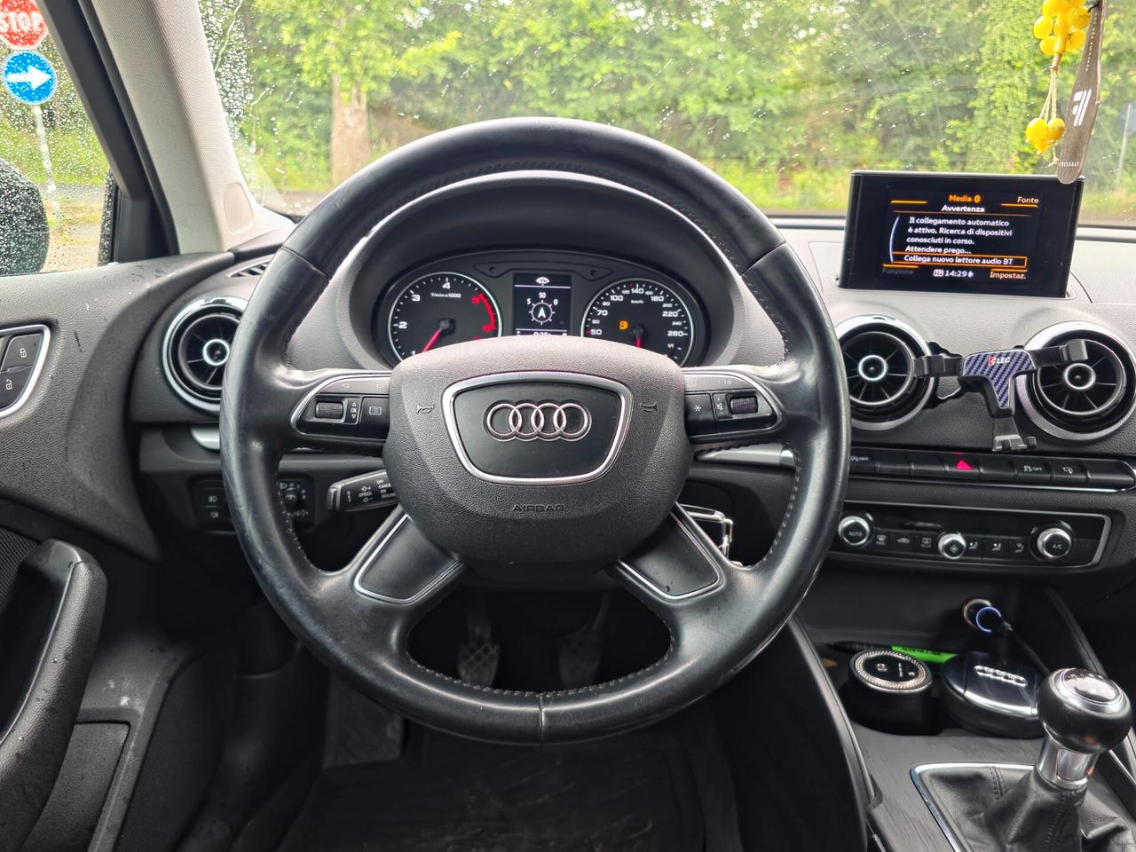 Audi A3 1.6 TDI clean diesel Ambiente CV-100 2015-E6 Manuale NEO