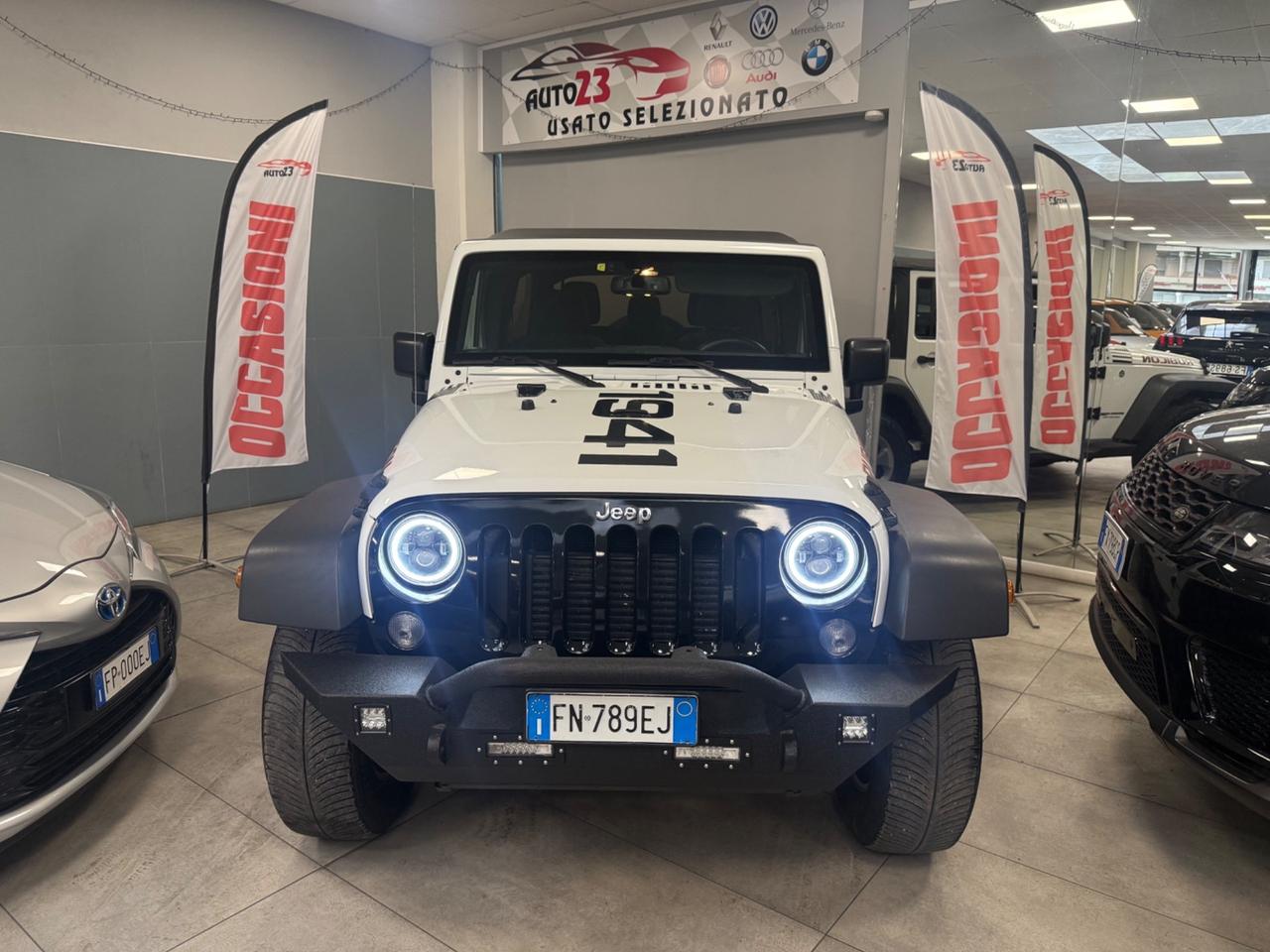 Jeep Wrangler 2.8 CRD DPF Rubicon Auto Soft Top Lungo
