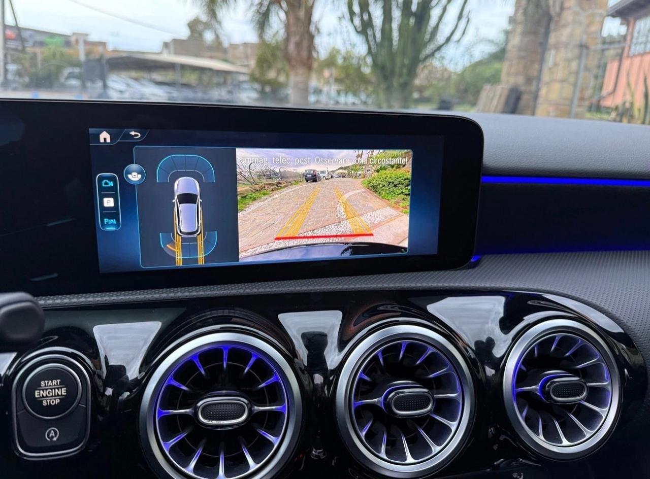 Mercedes-benz A 180 d Automatic AMG Led Tetto Apribile Pelle Navy Camera 360*Bi Xenon