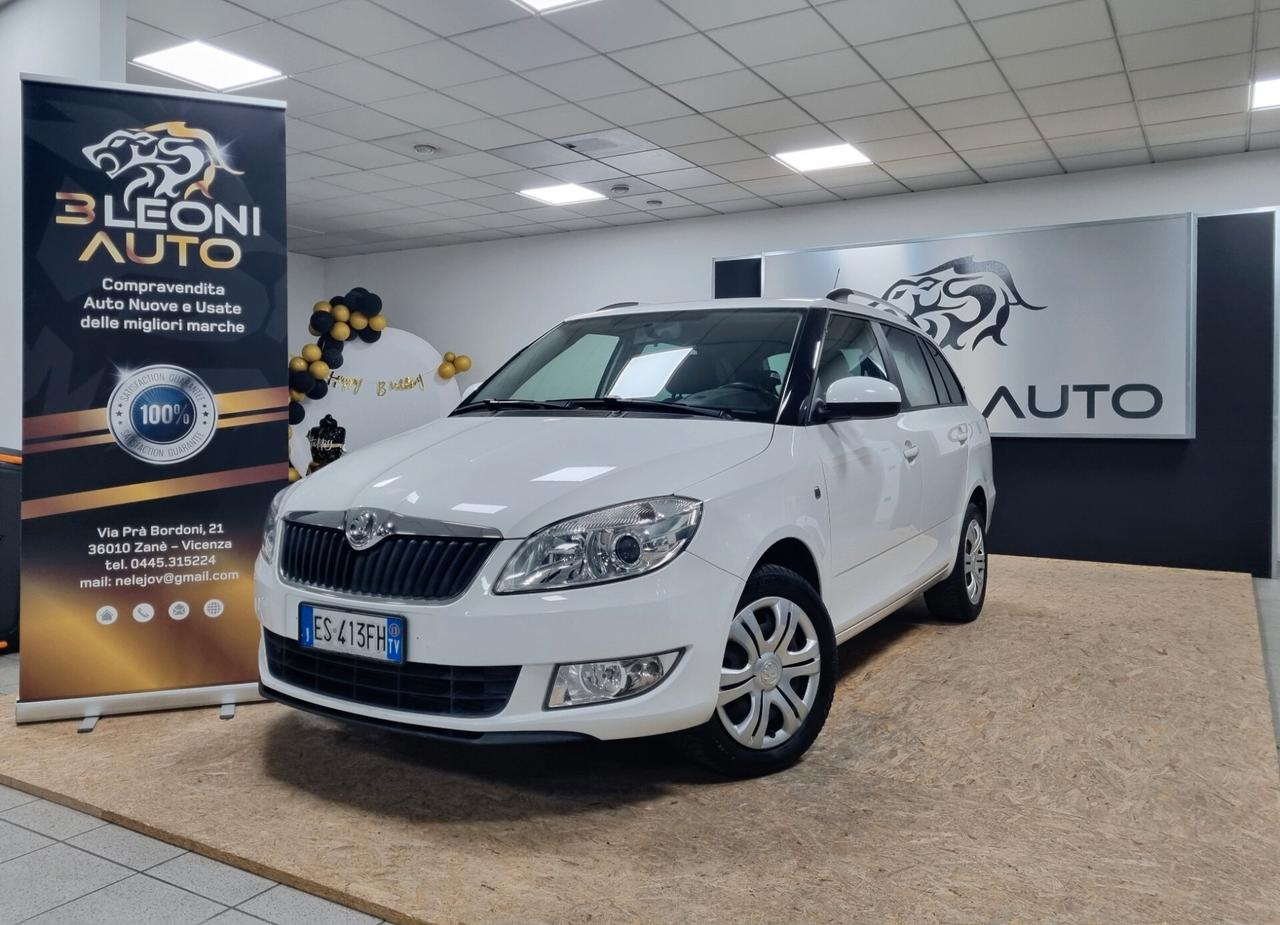 SKODA FABIA 1.6 TDI CR 75CV NAVI OK NEOPATENTATI