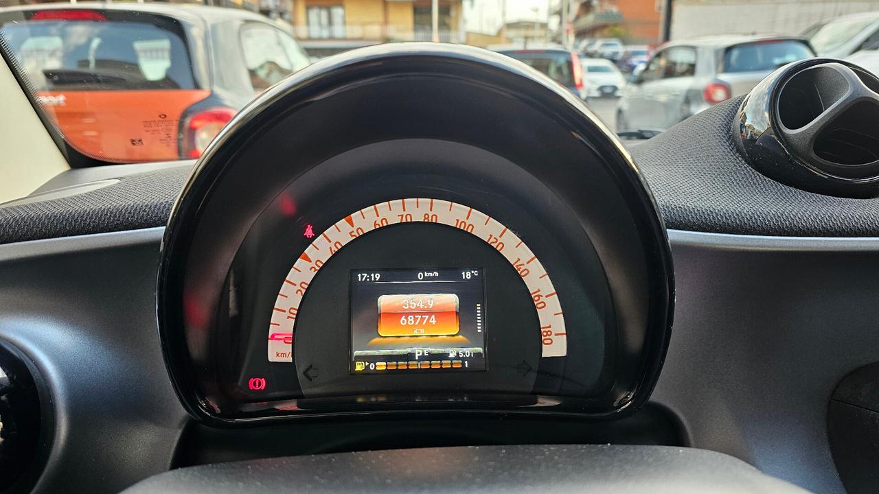 Smart Fortwo 90 0.9 Turbo twinamic Prime PACK SPORT ORO ROSA UNIPRO' NAV LED