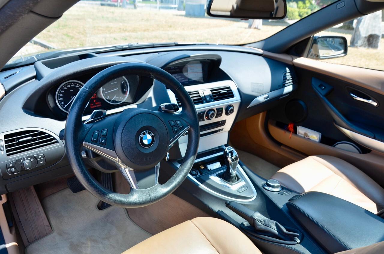 BMW 635d COUPE 3.0 FUTURA 286cv AUT, UFF ITALIANA, SERVICE BOOK PRESENTE, TETTO, PERMUTE