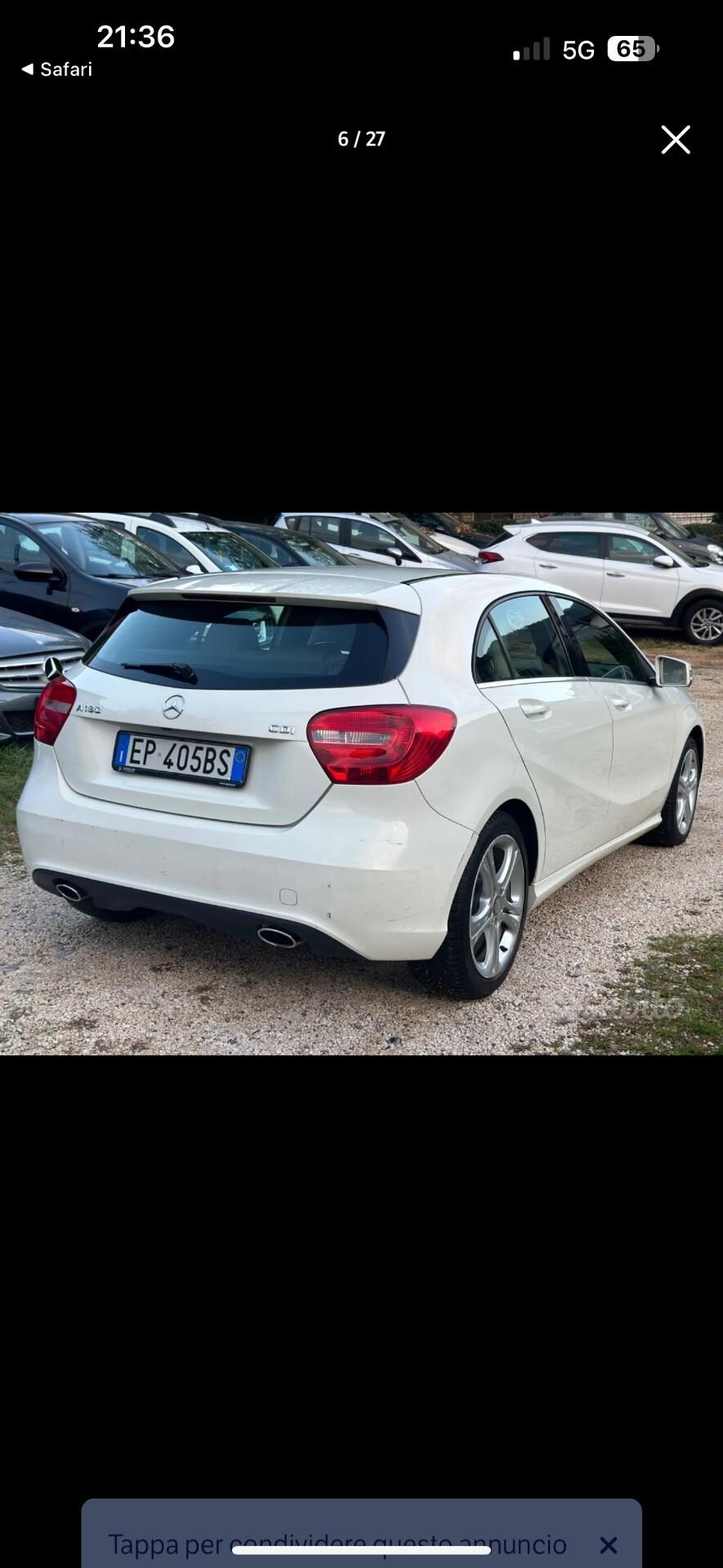 Mercedes-benz A 180 A 180 CDI Premium