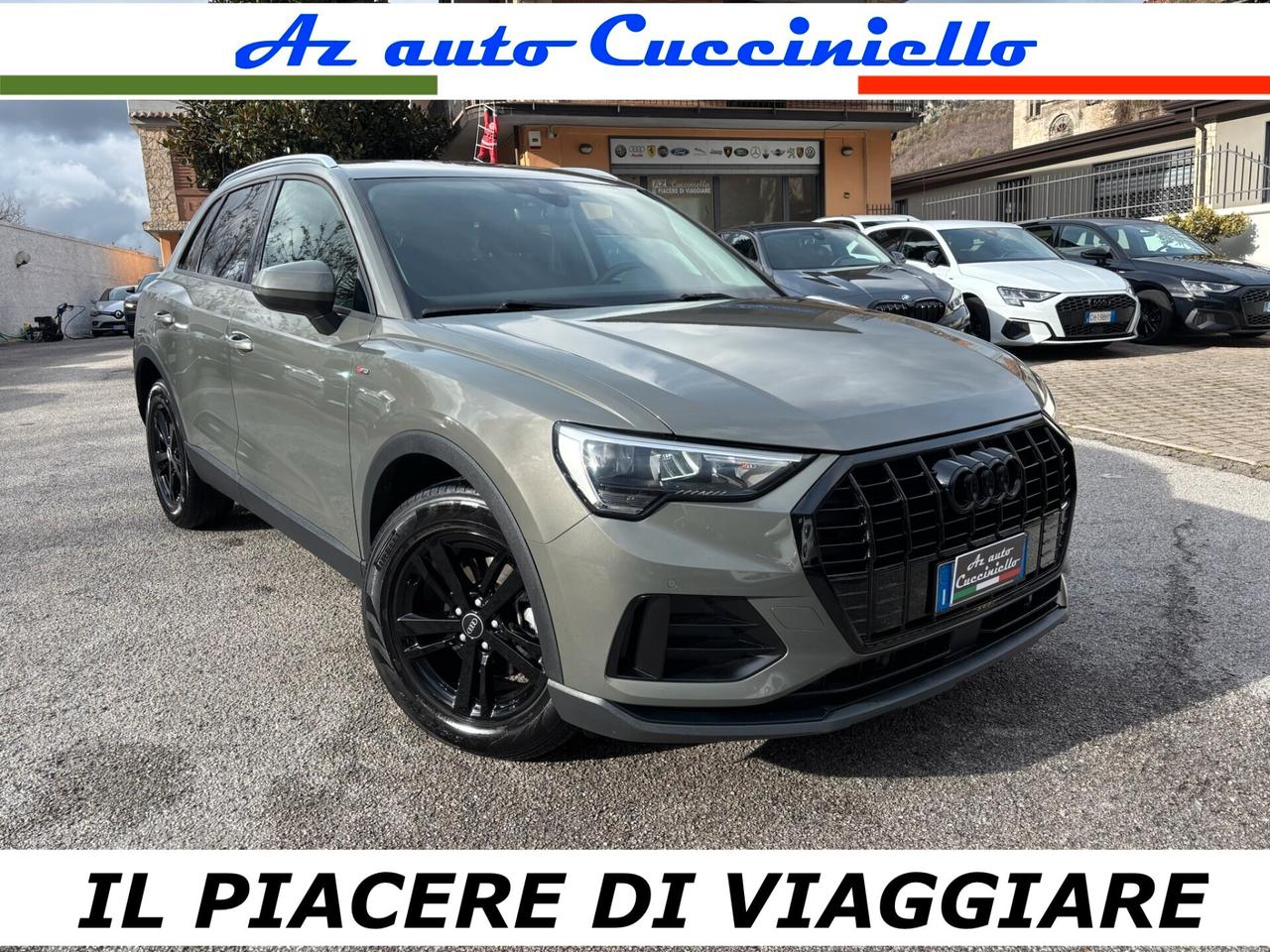 Audi Q3 35 TDI 150CV S tronic IDENTITY BLACK - S-LINE FULL - MY 21