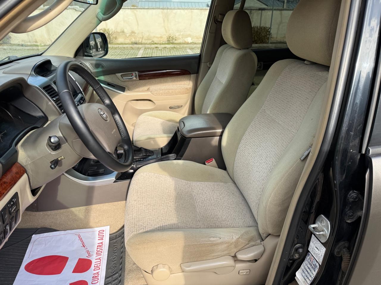 Toyota Land Cruiser KDJ120 3.0 D 163cv ASI / STORICA / AUTOM