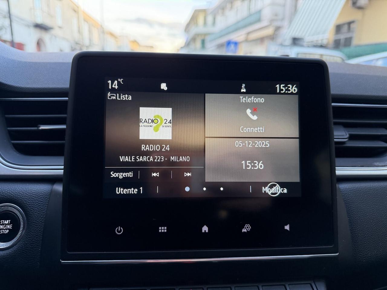 RENAULT CAPTUR 1.0 GPL INTENS CERTIFICATA NUOVA