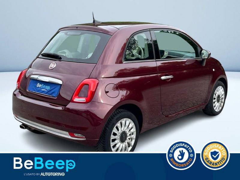 FIAT 500 1.2 LOUNGE 69CV MY20