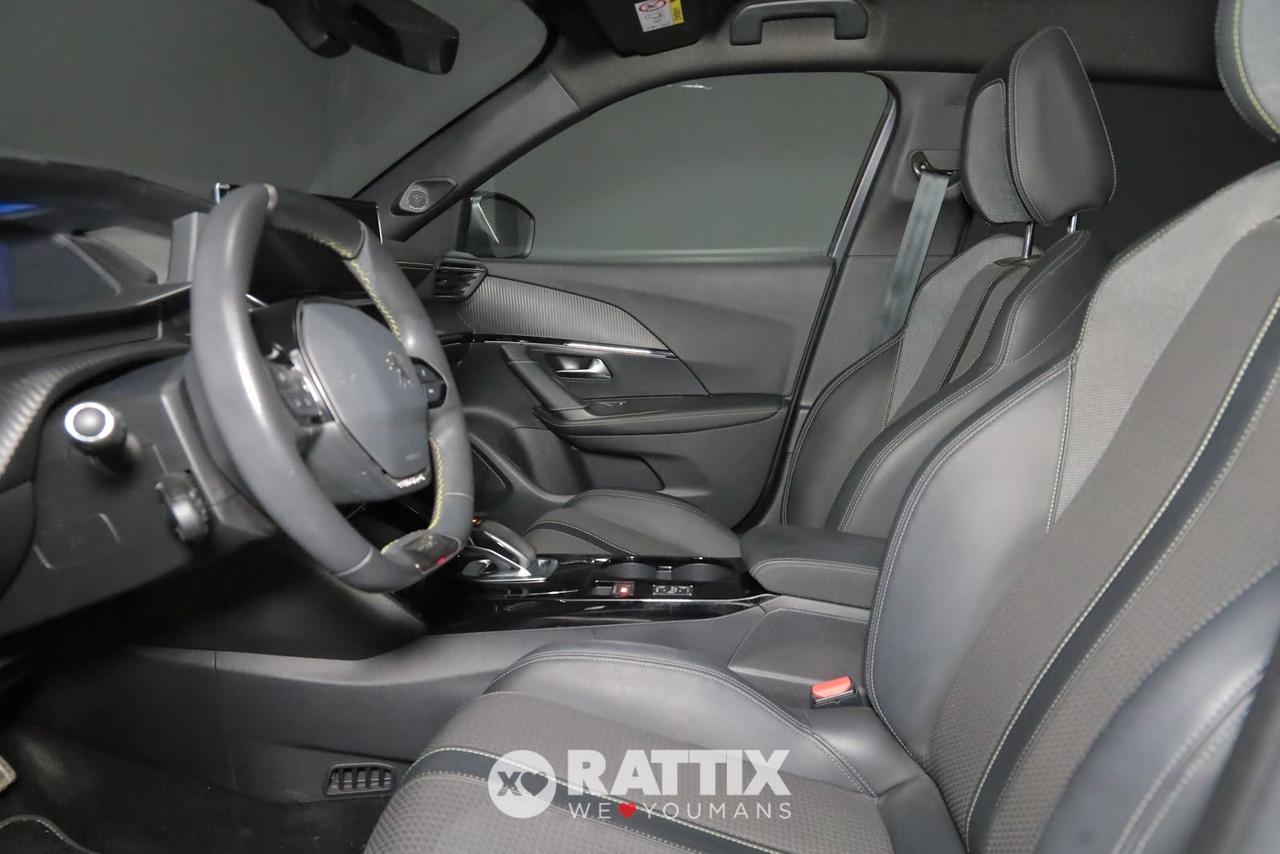 Peugeot e-2008 motore elettrico 100kW GT