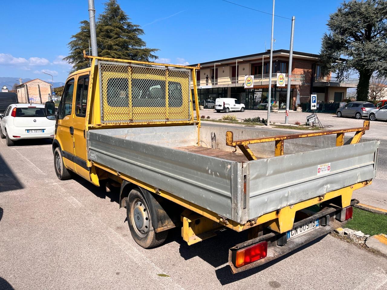 Renault master doppia gabina 7 posti Cassonato