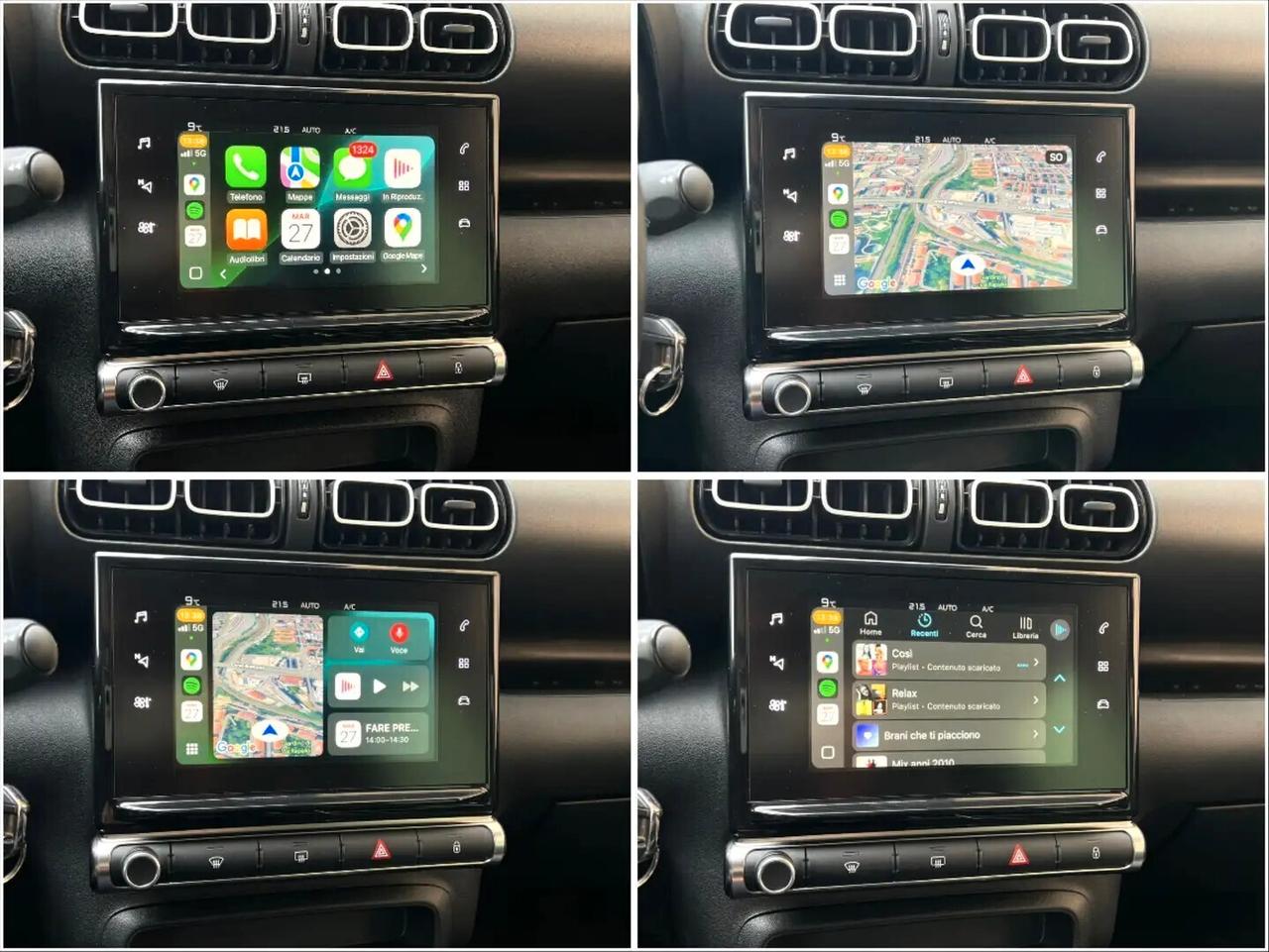 Citroen C3 Aircross 1.2 PureTech 82cv E6 Shine KM CERT-NAVI-SENSORI-BT