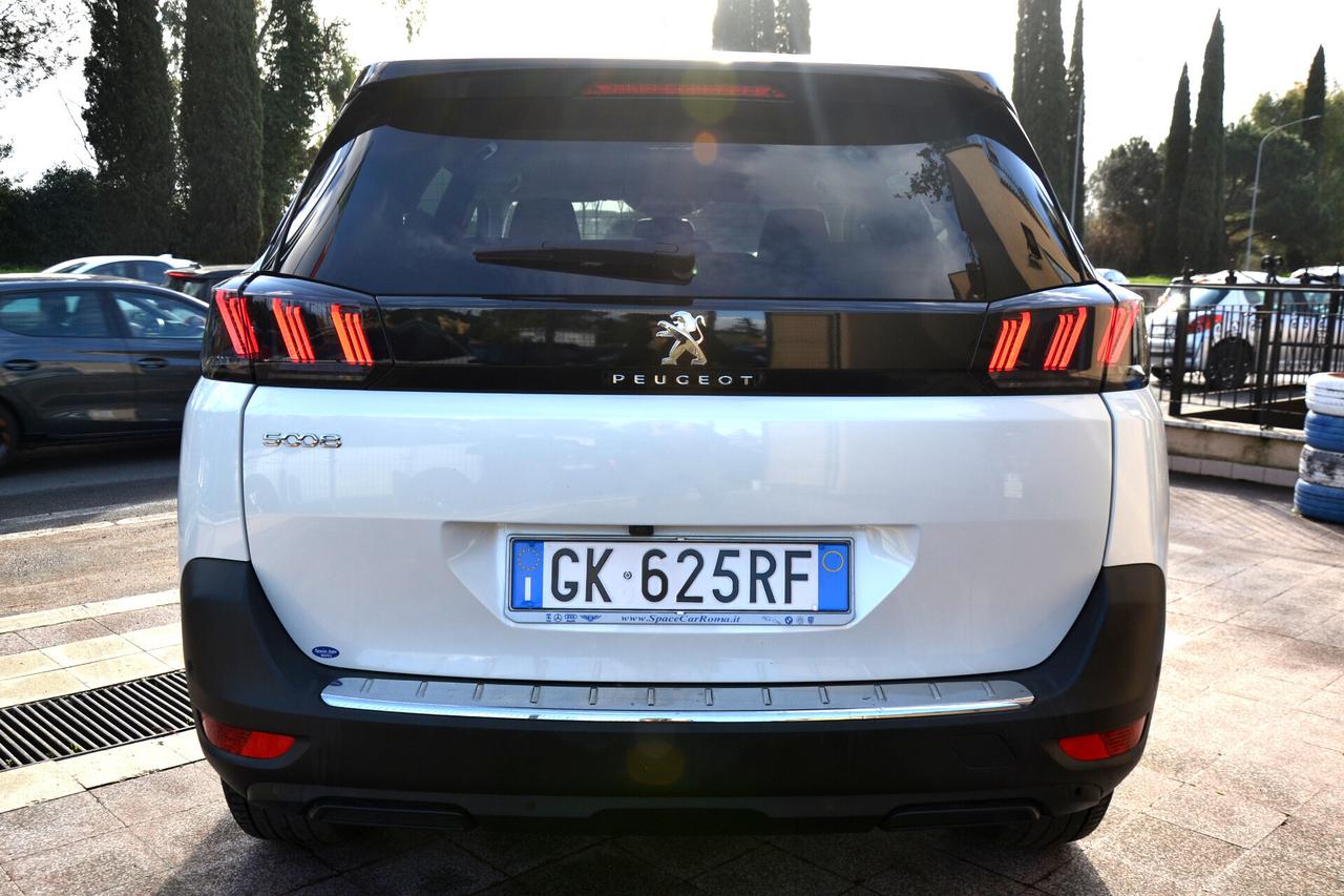 Peugeot 5008 1.5 HDi 130CV 7POSTI AUT.+NAV+LED+RCAM+PELLE+PDC
