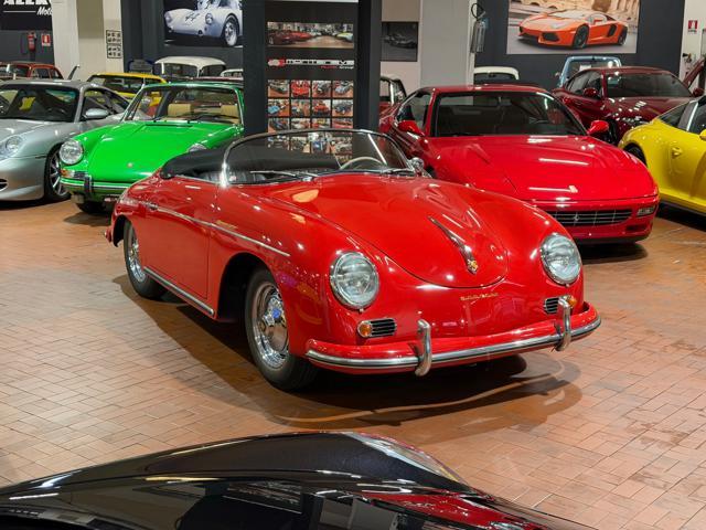 PORSCHE 356 Speedster 1600 A -Matching color-Pelle Nera