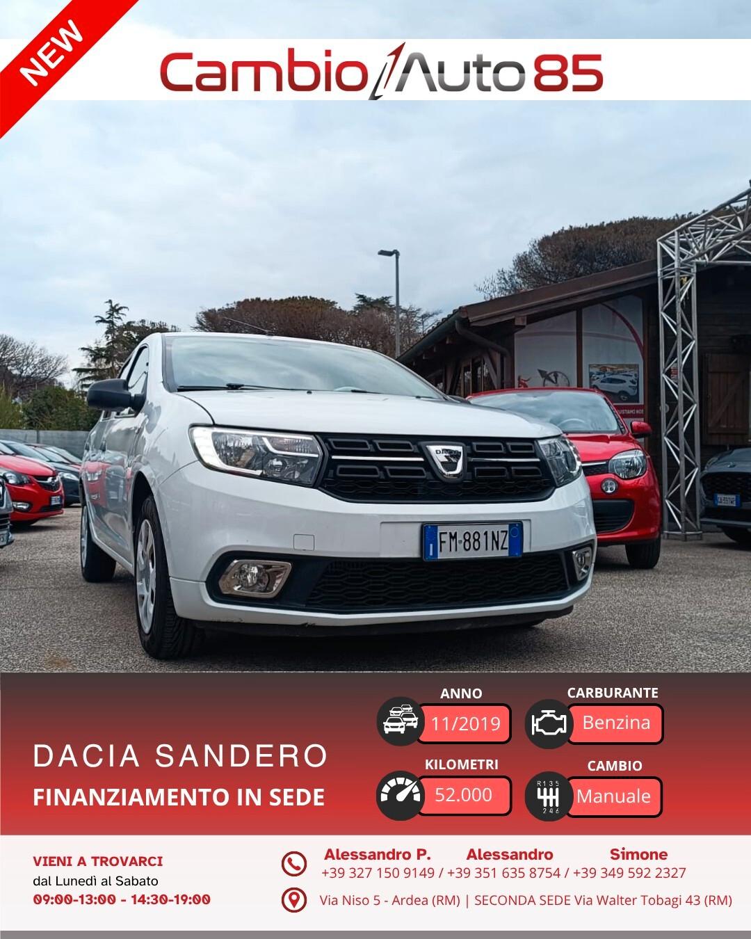 Dacia Sandero Stepway 0.9 TCe 12V TurboGPL 90CV Start&Stop