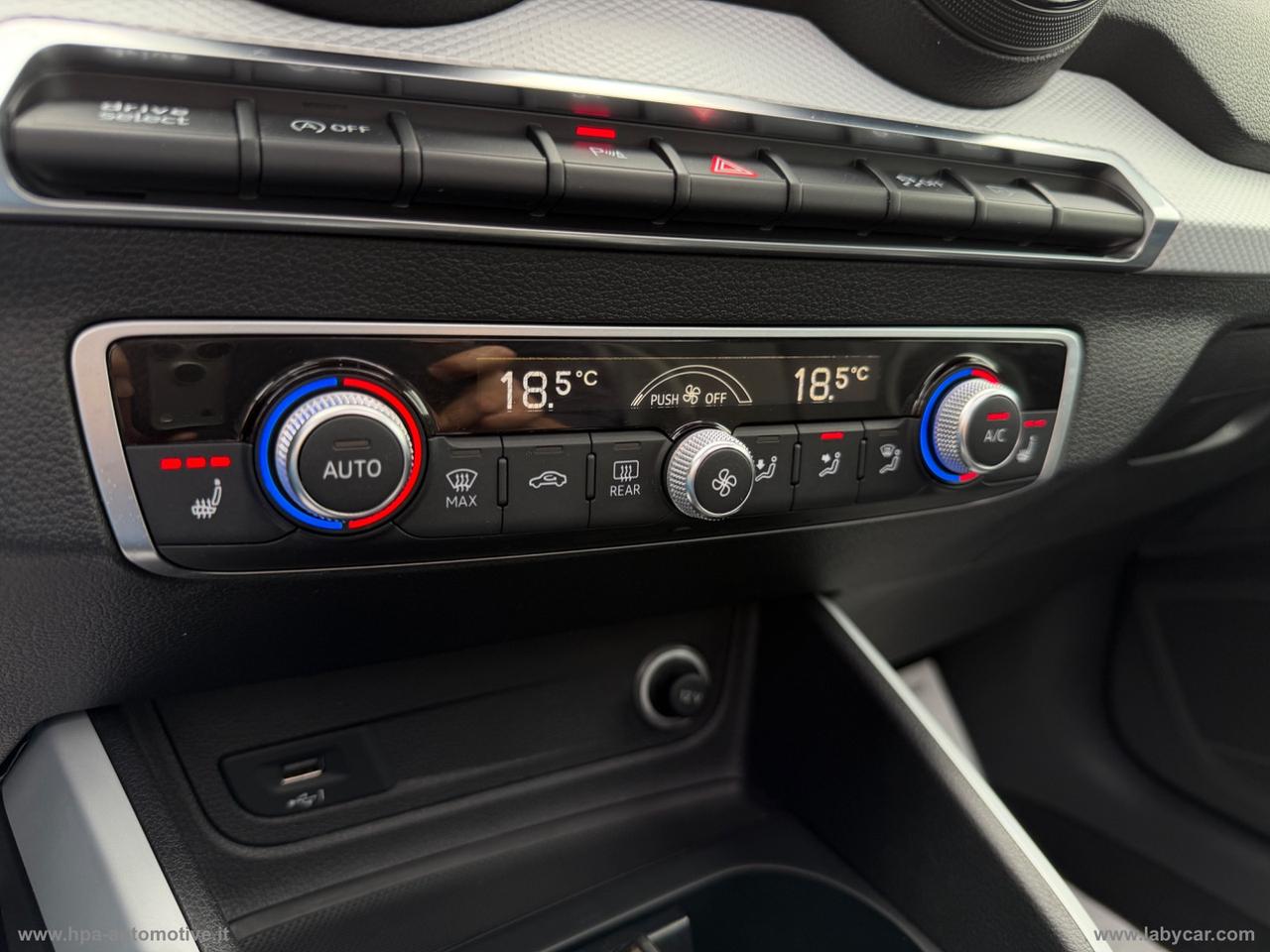AUDI Q2 2.0TDI 150CV S-tronic 4X4 TETTO VIRTUAL LED PELLE