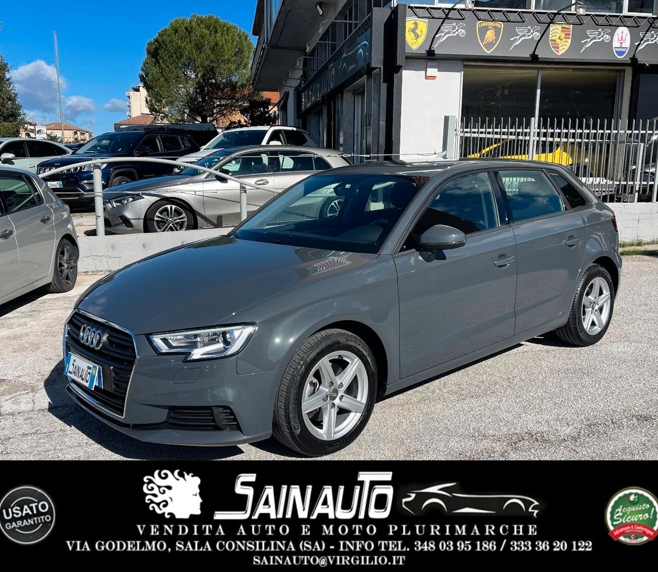 Audi A3 SPB 30 TDI S tronic garanzia