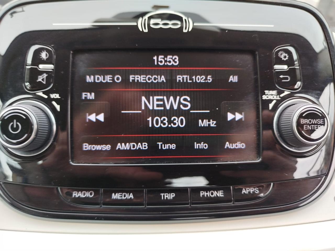 500 1.0- HIBRID *PREZZO VERO* UNIPRO'BLUETOOTH- GARANZIA 12 MESI