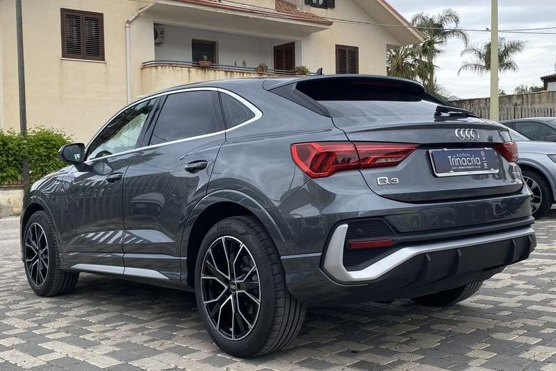 Audi Q3 Sportback S Line interno ed esterno 2.0 TDI 150CV s-tronic 35