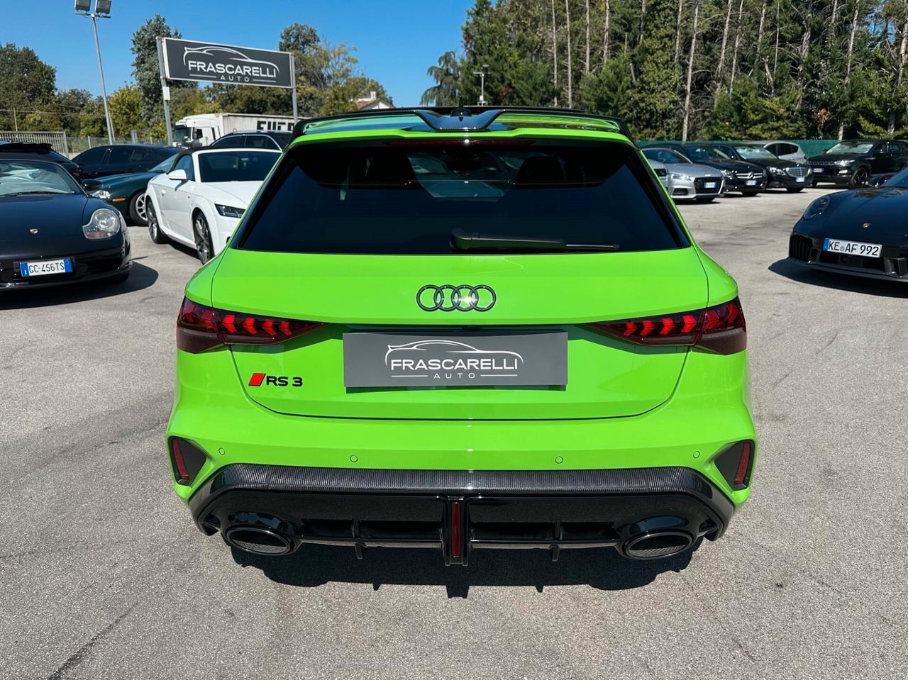 Audi A3 RS 3 SPB TFSI quattro S tronic/CARBOCERA/PACK CARBO/TETTO/UNICA!!!FULL
