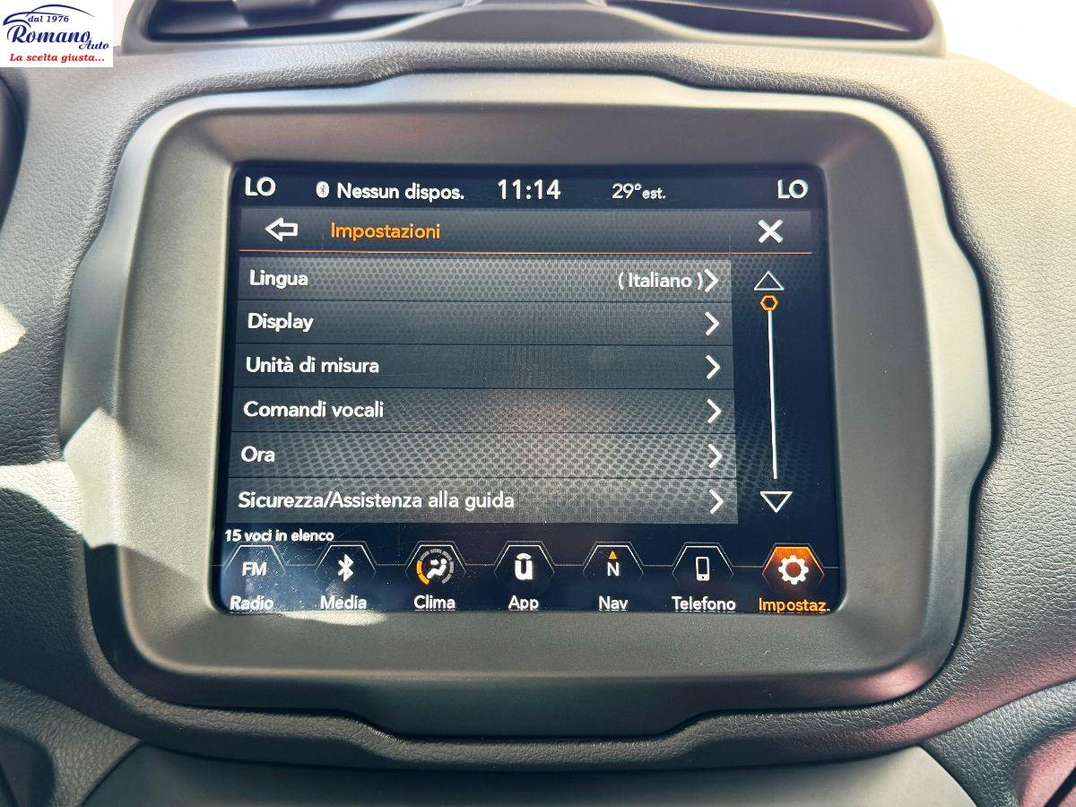JEEP - Renegade 1.6 mjt Limited fwd 120cv#SOLO 8.800#NAVIGATORE 8.4!
