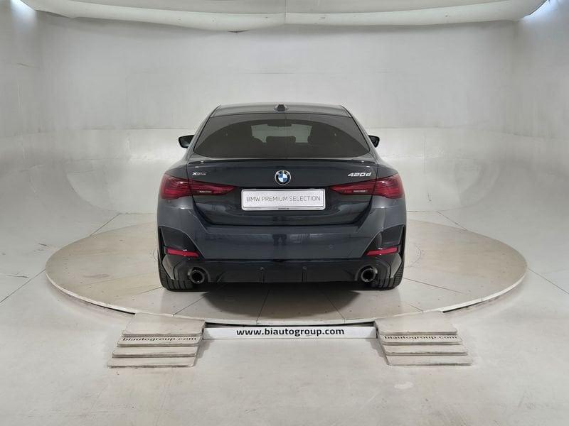 BMW Serie 4 G26 LCI 2024 Gran Coup 420d Gran Coupe mhev 48V xdrive MSport Pro auto