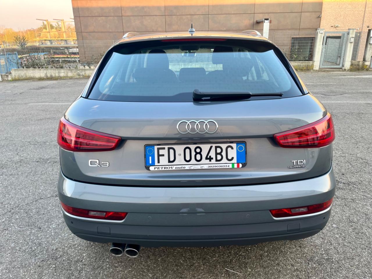Audi Q3 2.0tdi 150cv quattro c.automatico 2016 126.000km euro6