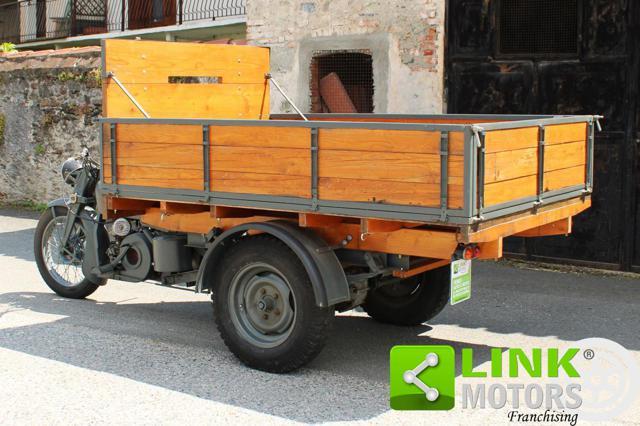 MOTO GUZZI Ercole Motocarro 3 ruote con cassone in legno