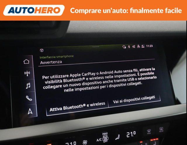 AUDI A3 SPB 40 TFSI e S tronic Business Advanced
