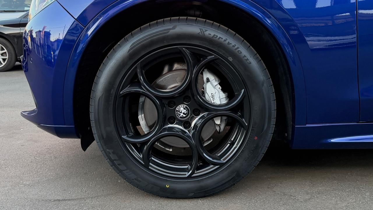 ALFA ROMEO STELVIO Q4 2.2 TI TURBODIESEL AT8 210CV - VOLANTE E SEDILI IN PELLE RISCALDABILI, MEMORIA