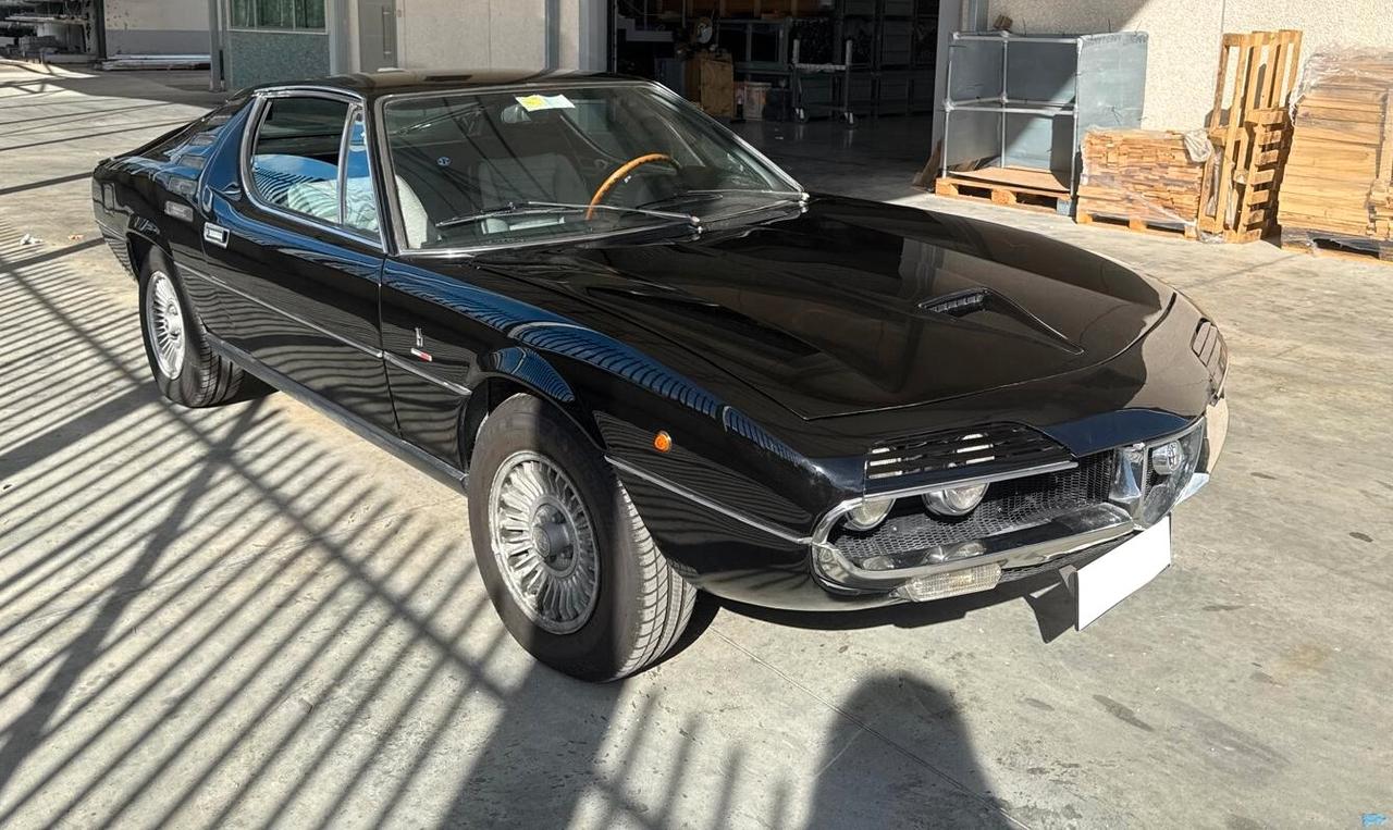 RARISSIMA ALFA ROMEO MONTREAL - 1972 - COLORE NERO - ASI