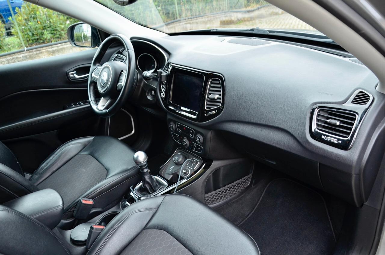 JEEP COMPASS 2.0 MJT NIGHT EAGLE 4WD 140cv, UFF ITALIANA, EURO 6D, SERVICE DIMOSTRABILI, NAVI, RETROCAMERA, APPLE ANDROID, PERMUTE