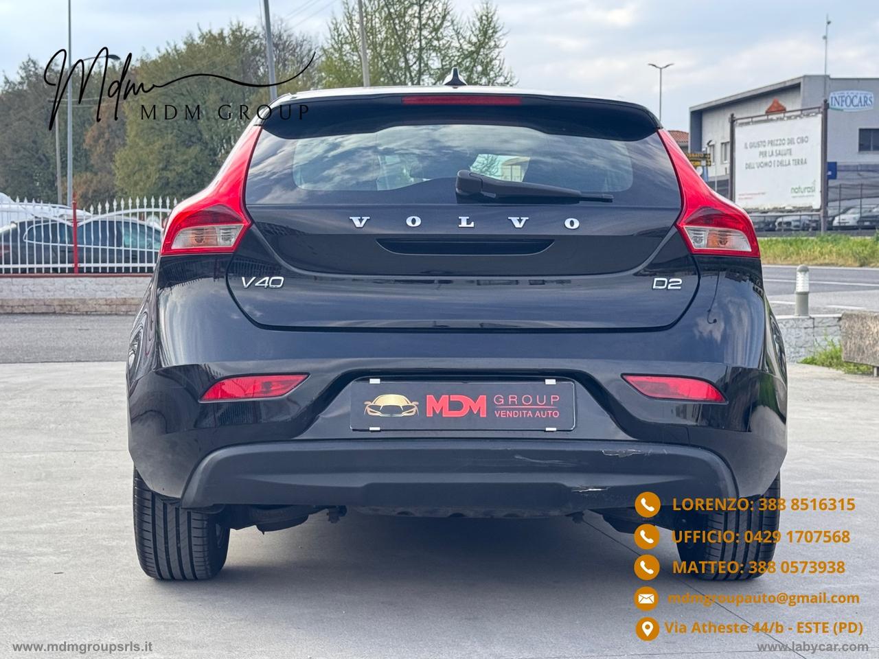 VOLVO V40 D2 1.6 Powershift Summum OK NEOPATENTATI