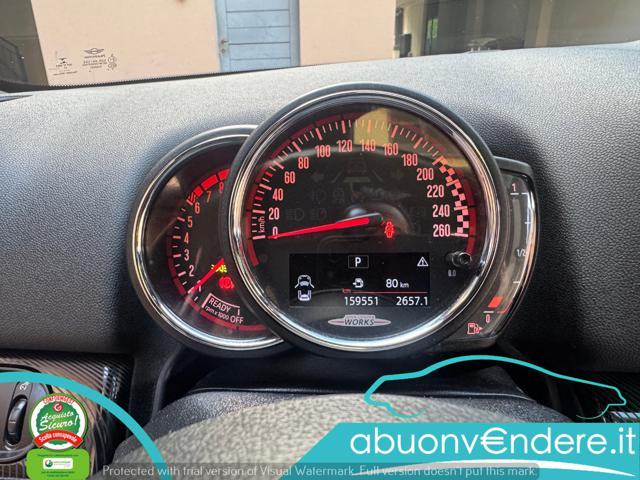 MINI Countryman 2.0 JCW ALL4 TAGLIANDI UFF. UNICO PR.