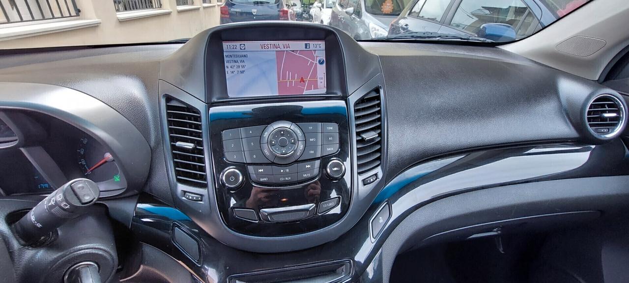 CHEVROLET ORLANDO 2,0 DIESEL 163 CV- 7 POSTI NAVIGATORE TELEFONO SENSORI CRUISE IMPECCABILE