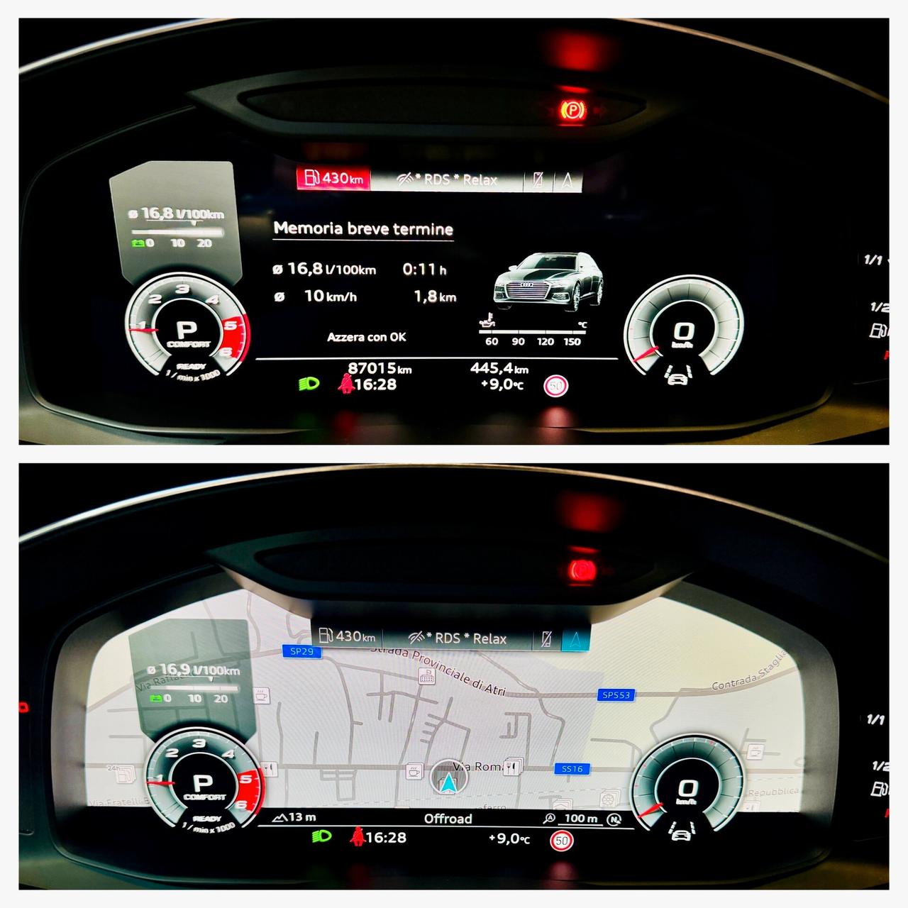 Audi A6 Avant 2.0 tdi s-tronic TETTO / VIRTUAL R.CAM