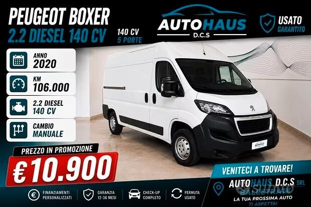 Peugeot Boxer 330 2.2 Diesel 140 cv L2H2