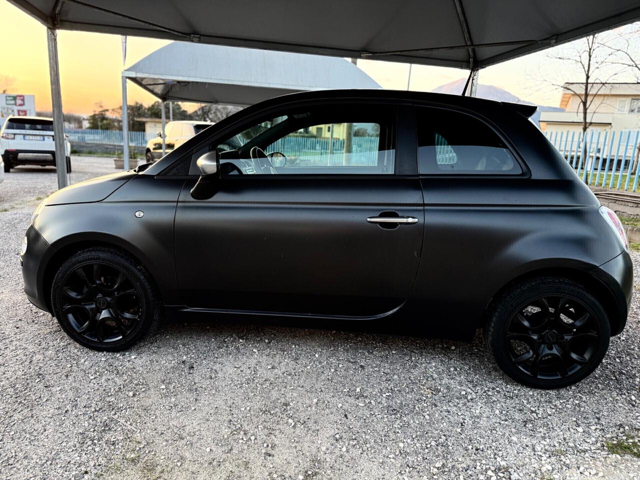 Fiat 500 TwinAir Turbo BLACK MATT ANCHE NEOPATENTATI