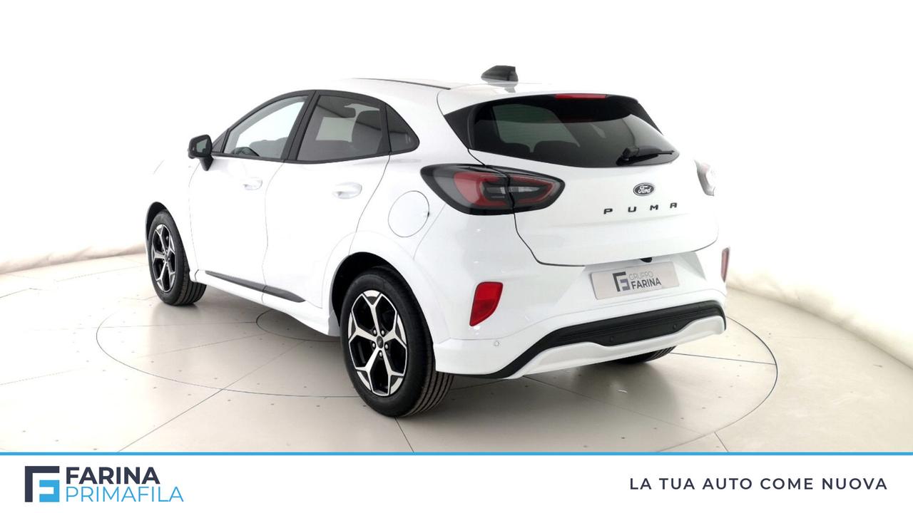 FORD Puma ST-Line 1.0 EcoBoost Hybrid 125CVTrasmissione manuale a 6 rapporti Trazione anteriore