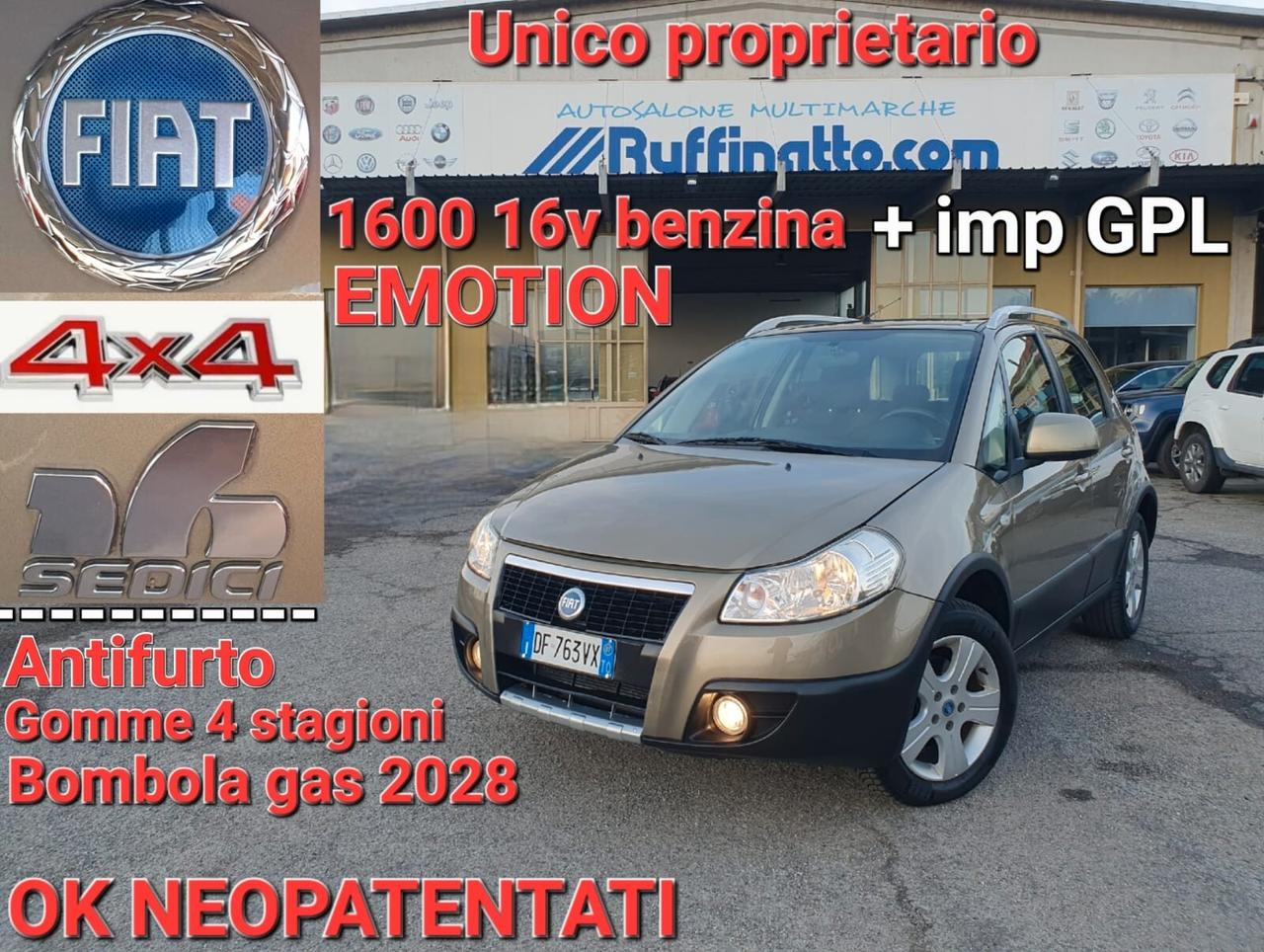 Fiat Sedici 1.6 16V 4x4 Emotion